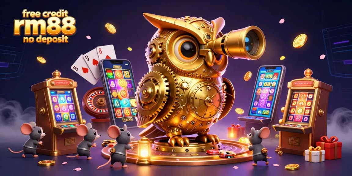 Engage with exhilarating fun at free credit rm88 no deposit online casinos, featuring vivid 3D cartoon characters and dynamic game elements.