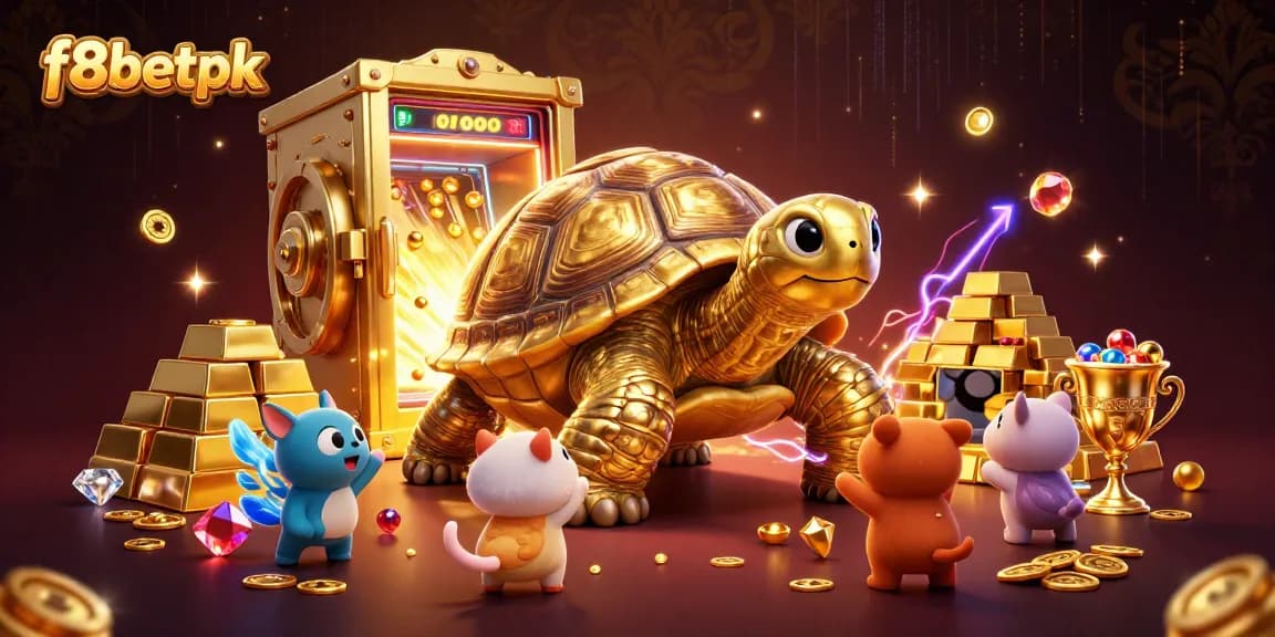 Experience thrilling gameplay with f8betpk in this vibrant 3D casino scene featuring fun characters.