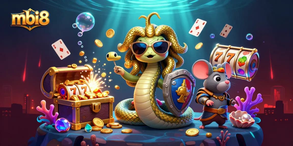 Experience thrilling online gaming adventures at mbi8 with vibrant characters and casino elements