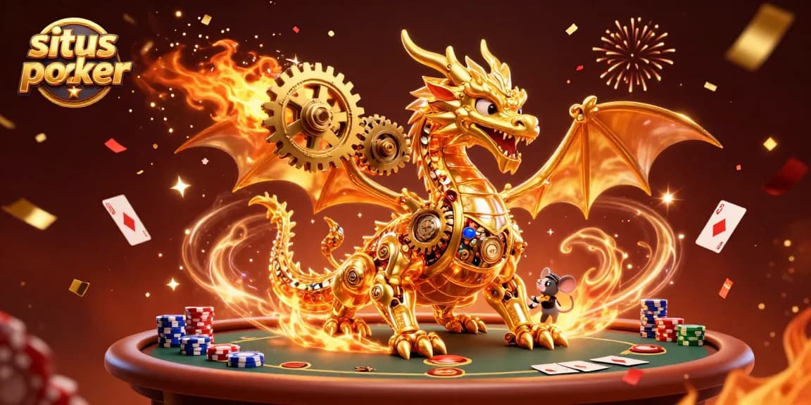 Permainan poker situs idn poker yang menarik ditampilkan dengan elemen 3D yang mempesona.