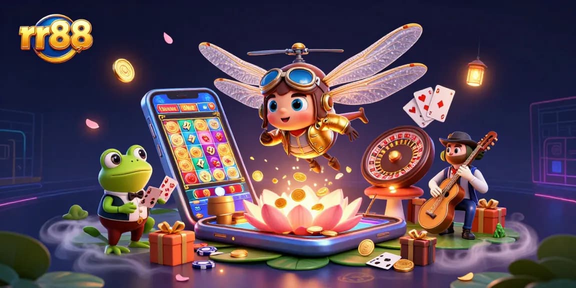 Experience excitng gameplay at rr88 with colorful slot games and vivid casino action