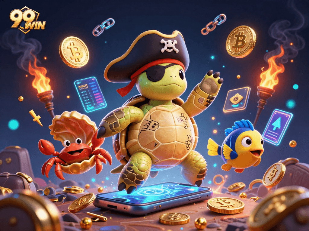 Play 99WIN and enjoy a thrilling gaming experience with unique characters and dynamic casino elements.
