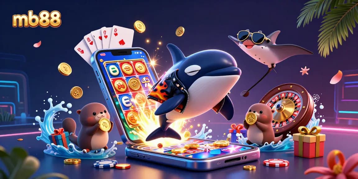 Chiến thắng với mb88 qua hình ảnh cá voi 3D, cá đuối, và nhím biển đầy sức sống.