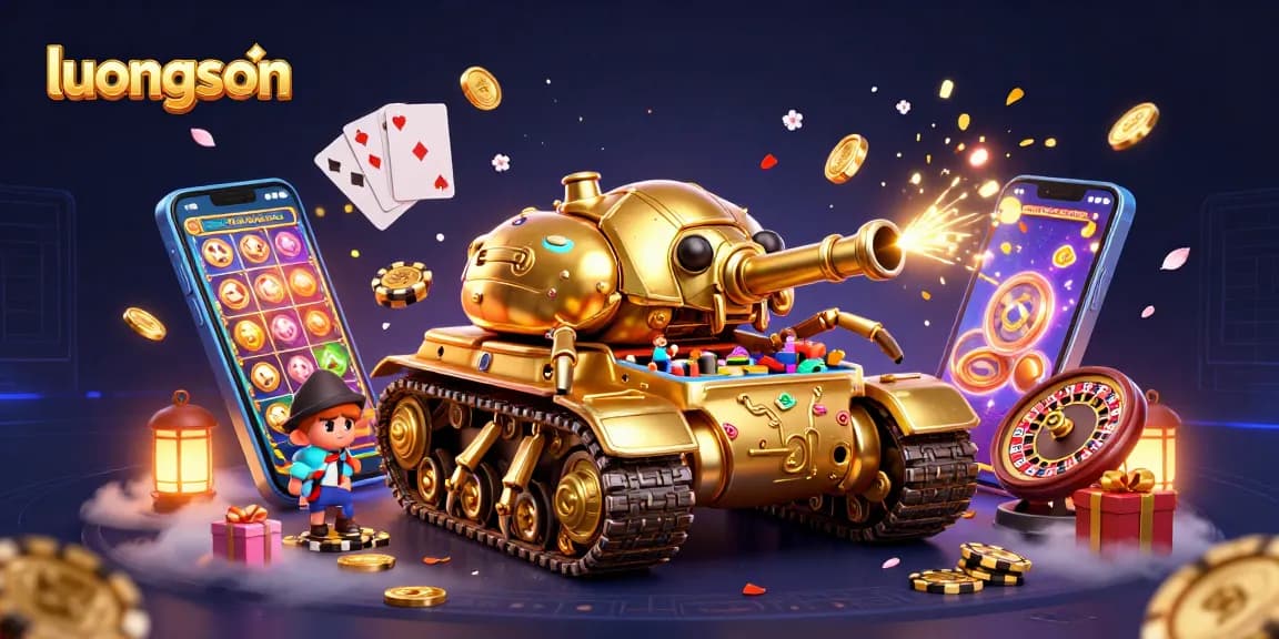 Experience thriving gaming excitement at luongson with a dynamic golden beetle casino illustration.