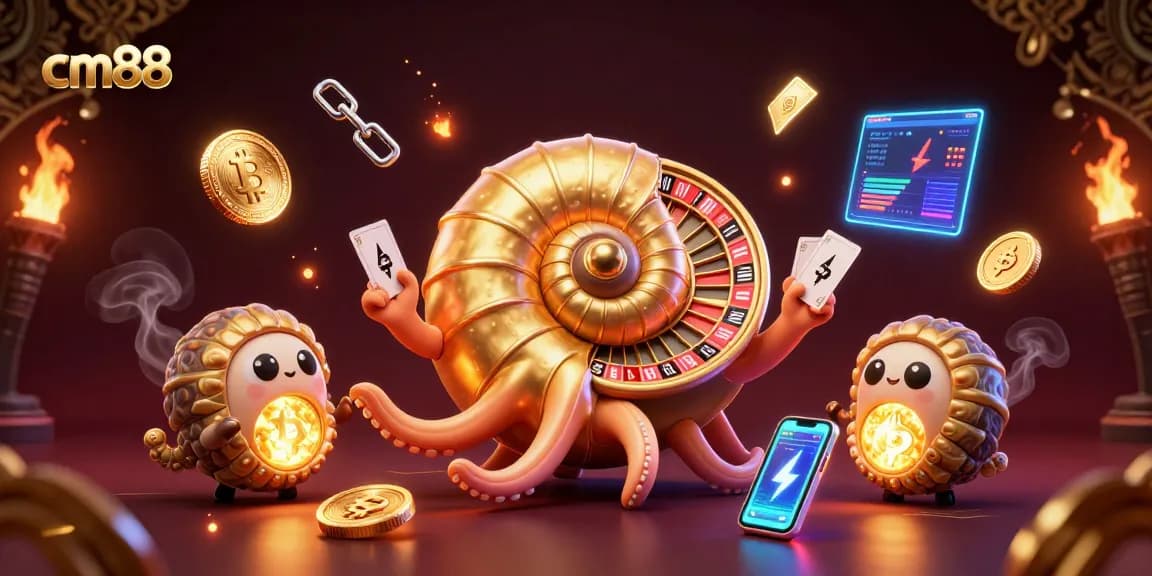 Engage with cm88's thrilling world of online gaming featuring a majestic nautilus roulette.