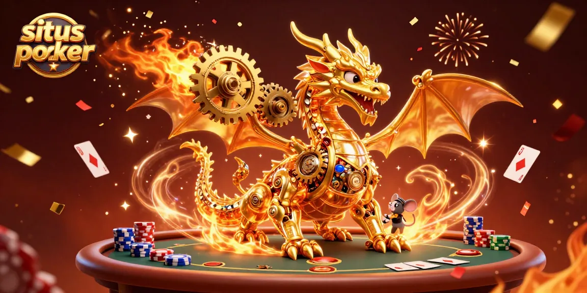 Permainan poker situs idn poker yang menarik ditampilkan dengan elemen 3D yang mempesona.