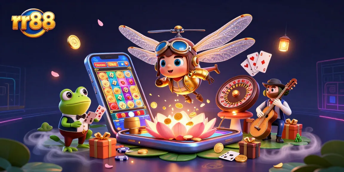 Experience excitng gameplay at rr88 with colorful slot games and vivid casino action