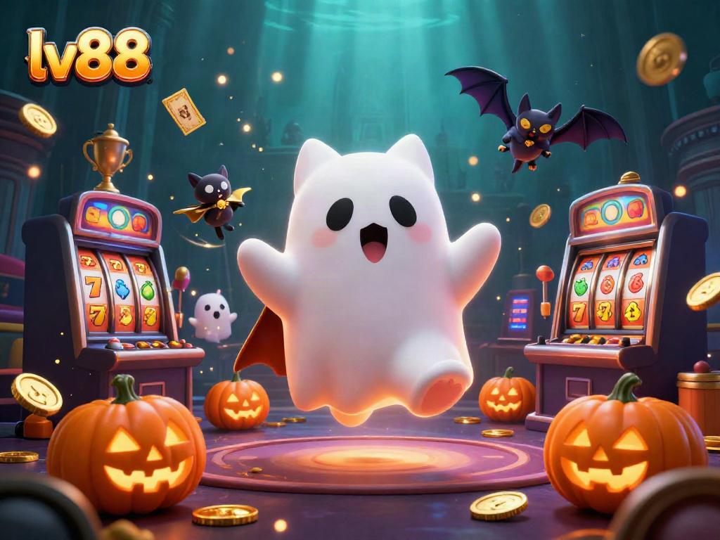 Play exciting slots with lv88 and enjoy a ghostly casino adventure featuring vibrant elements!