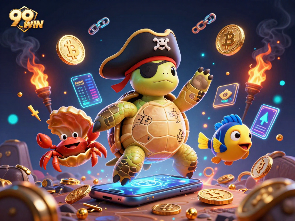 Play 99WIN and enjoy a thrilling gaming experience with unique characters and dynamic casino elements.