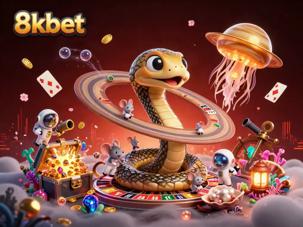 Experience thrilling bets at 8kbet with vibrant cosmic casino elements and engaging game dynamics.