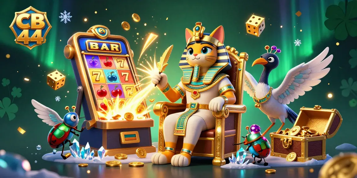 Engage with CB 44's thrilling casino adventure featuring vibrant characters and dynamic game elements.