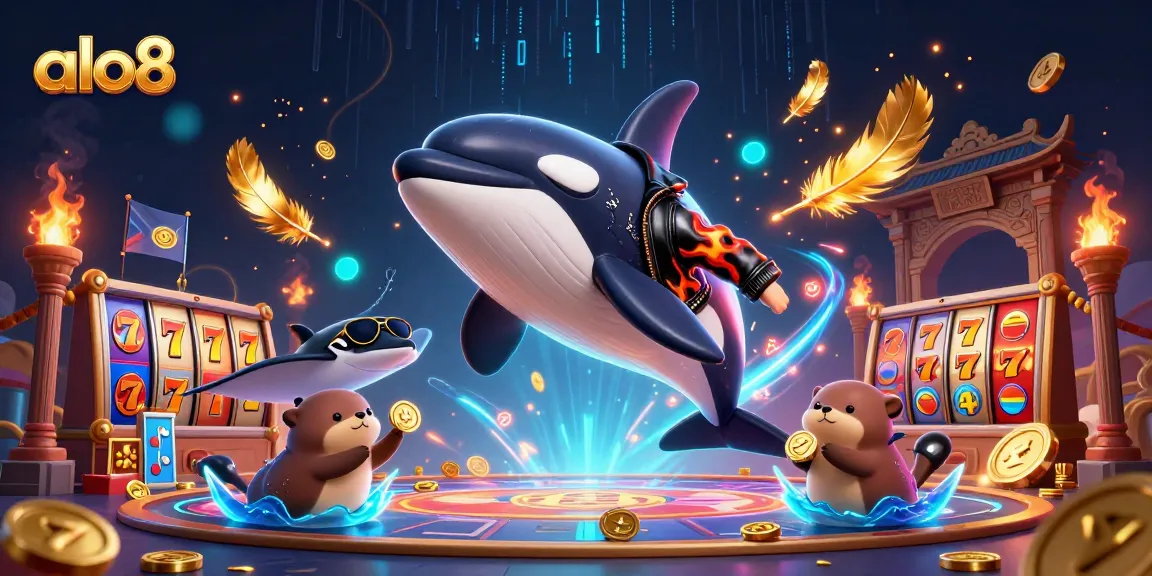 Engage with alo8's exciting slots and games featuring dynamic characters and vibrant casino elements.